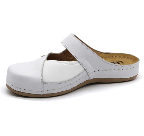 leon-damen-lederclogs-953-weiss