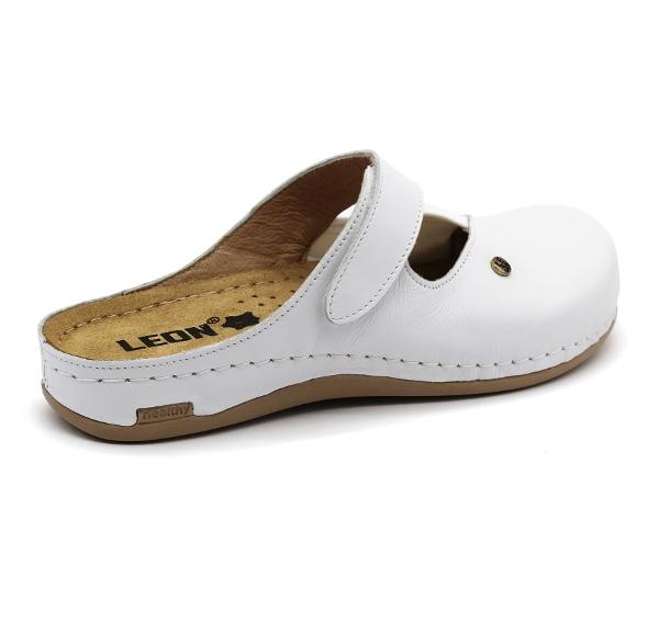 leon-damen-lederclogs-953-weiss